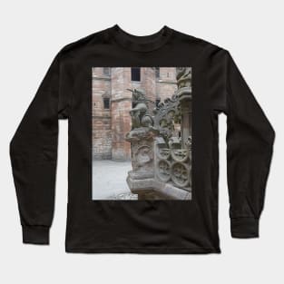 Fountain Detail (1), Linlithgow Palace, Scotland Long Sleeve T-Shirt
